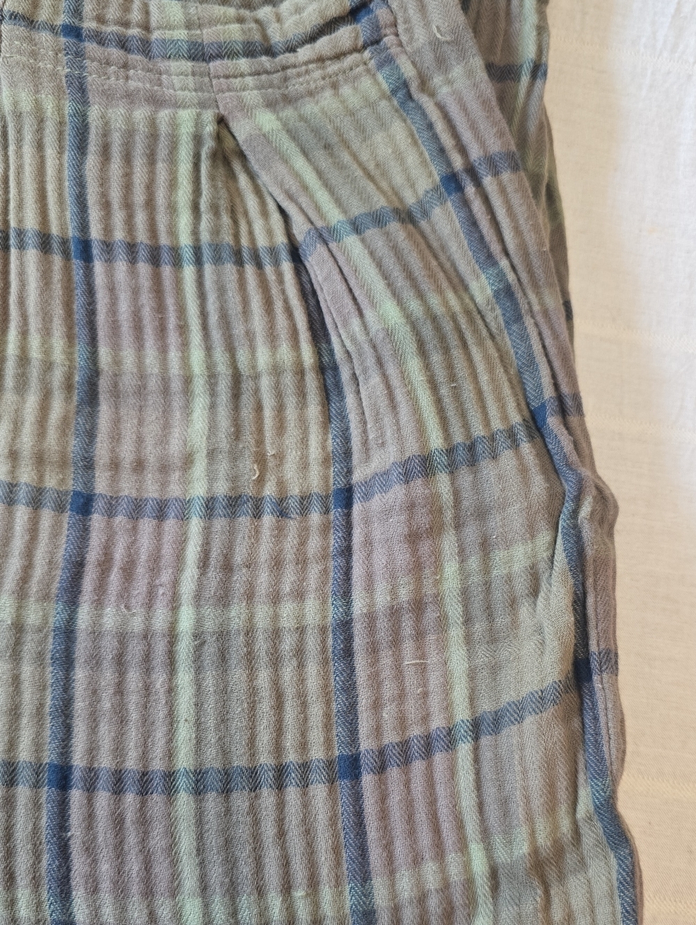 Free People X CP Shades Plaid Trousers Women's XS - Picture 7 of 16